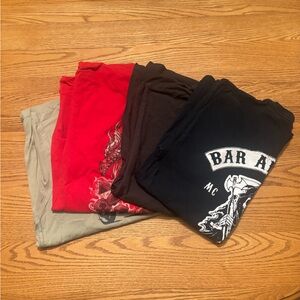 ★ 4 Graphic T-Shirt Bundle *READ DESC. FOR SIZES AND DETAILS*